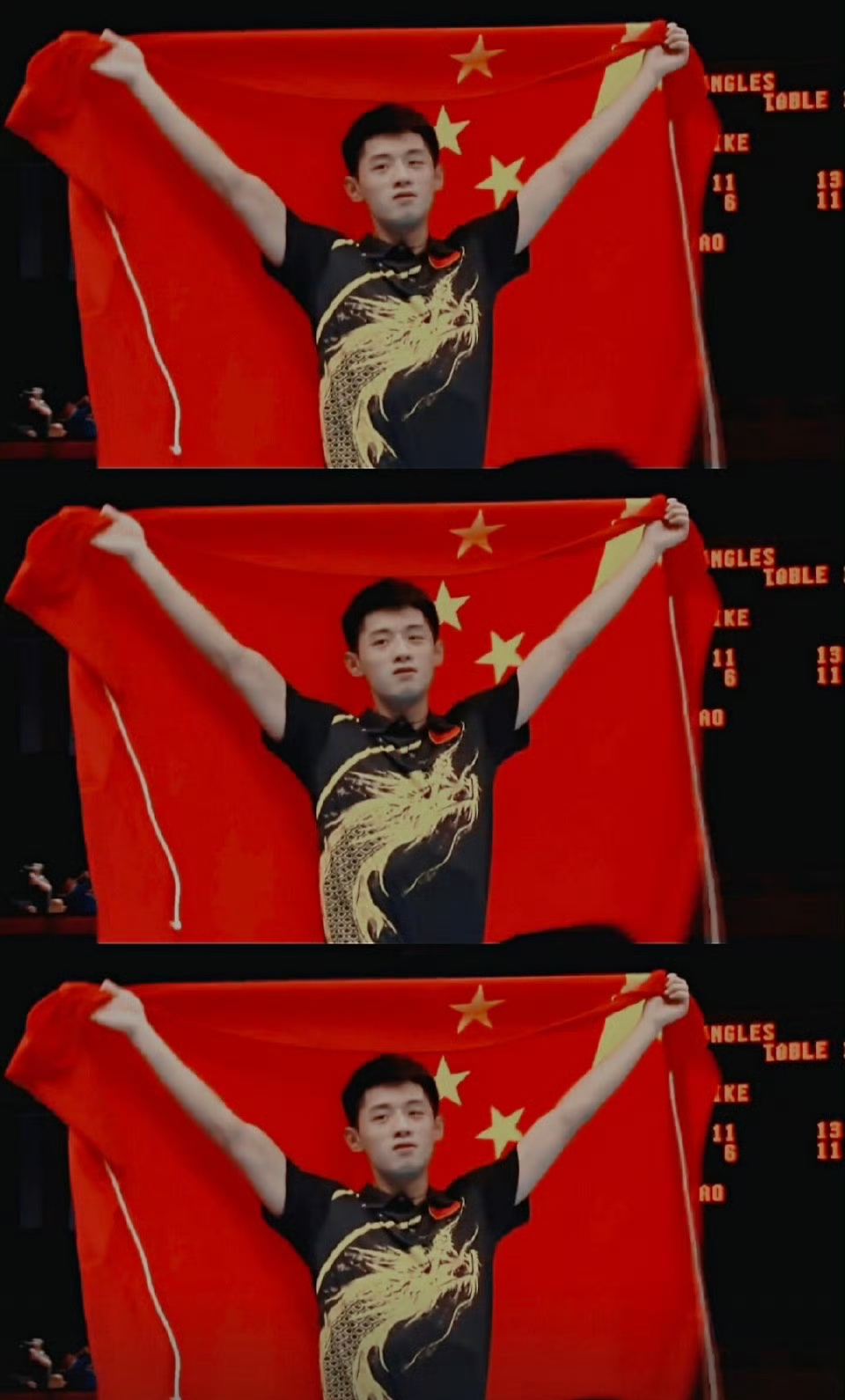 包含比利时乒乓球队横扫日本乒乓球队，张继科高光表现的词条